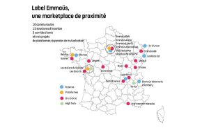 Cartographie Label Emmaüs